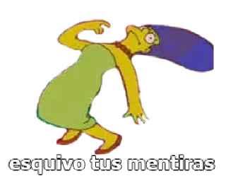🤥 emoji LOS SIMPSONS Telegram sticker 5 of 20