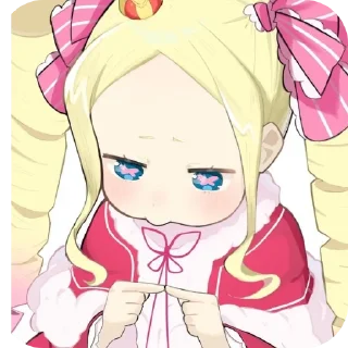 👄 emoji Re zero ♡ Telegram sticker 7 of 87