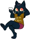 🖕 emoji Mae Borowski NITW Telegram sticker 9 of 72