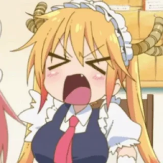 Sticker from Tohru Kobayashi (@Hija_de_Chari_Naomi