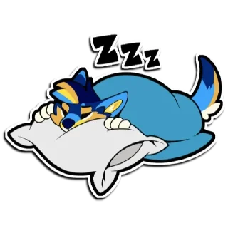 😴 emoji Rush Coyote Telegram sticker 17 of 57