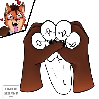 😍 emoji Rick Wilde Telegram sticker 13 of 75