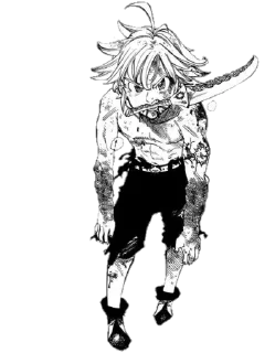🤕 emoji Meliodas @Blue_Rose_Sword Telegram sticker 23 of 55