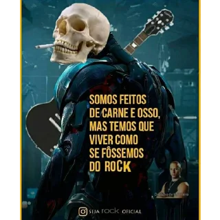 🥩 emoji eu sou do rock Telegram sticker 5 of 25