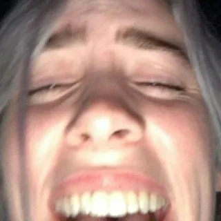 😂 emoji Billie eilish Telegram sticker 6 of 30