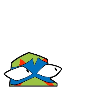 👀 emoji Rise of the TMNT Telegram sticker 1 of 27