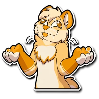 🤷‍♂️ emoji Chris & Fizzy Telegram sticker 22 of 35