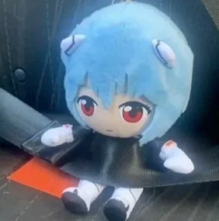 ☠️ emoji rei ayanami Telegram sticker 17 of 25