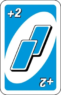 💙 emoji Uno Cards Telegram sticker 13 of 108