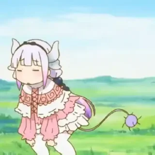 😀 emoji Kanna Kamui | Telegram sticker 10 of 30