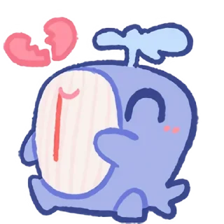 🐋 emoji 偏爱星河梦 @vzb88 Telegram sticker 14 of 30