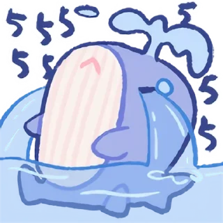 🐋 emoji 偏爱星河梦 @vzb88 Telegram sticker 6 of 30