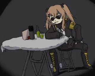Sticker from Girl's Frontline stuff