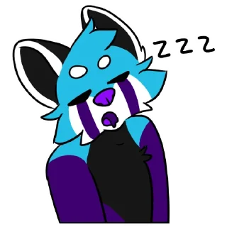 😴 emoji Kino the Panda Telegram sticker 10 of 36