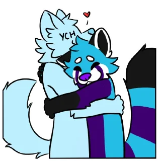 🫂 emoji Kino the Panda Telegram sticker 9 of 36