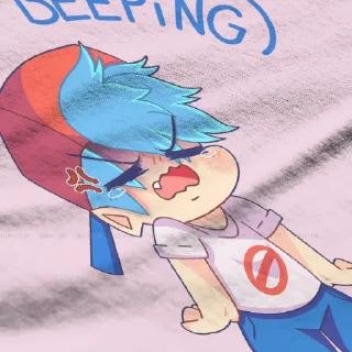 😡 emoji Boyfriend fnf Telegram sticker 7 of 8