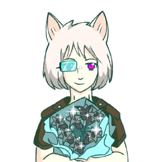 💐 emoji Desired: Silver Scourge Telegram sticker 6 of 49