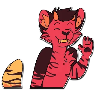 😃 emoji Cinder Stickers Telegram sticker 10 of 81