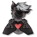 Sticker from Ryff the Spotted Hyena
