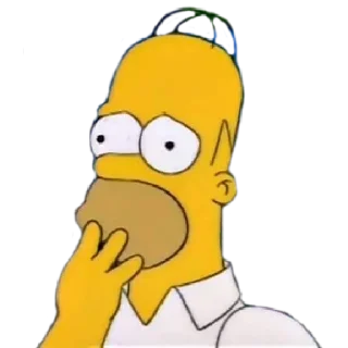 🤭 emoji LOS SIMPSONS 2 - [Instagram: @WiStickers] Telegram sticker 15 of 30