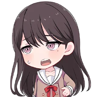 ❔ emoji MyGO!!!!! | @SC_StickerLab Telegram sticker 15 of 20