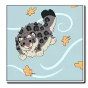 🏞 emoji Snow Leopard (round 2!) Telegram sticker 21 of 120
