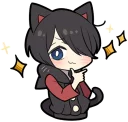 Sticker from Black Kitten (3)