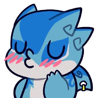 😘 emoji Cirrus Telegram sticker 17 of 120