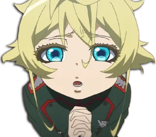 😇 emoji Tanya Degurechaff Telegram sticker 5 of 36