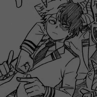 Sticker from Shoto Todoroki