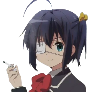 😄 emoji Takanashi Rikka Telegram sticker 8 of 13