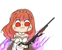 Sticker from Fire emblem - Railgun