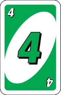 💚 emoji Uno Cards Telegram sticker 18 of 108