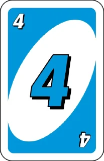 💙 emoji Uno Cards Telegram sticker 5 of 108