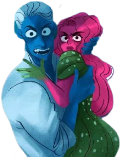 🤗 emoji Lore Olympus XIII by @Nantzui (@couple_matching) Telegram sticker 6 of 120