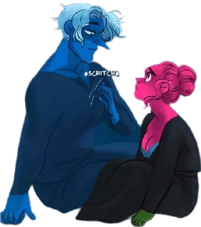 😞 emoji Lore Olympus XIII by @Nantzui (@couple_matching) Telegram sticker 20 of 120