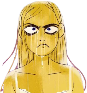 😡 emoji Lore Olympus V by @Nantzui (@couple_matching) Telegram sticker 22 of 120