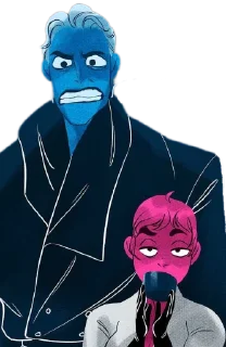 🤬 emoji Lore Olympus XIII by @Nantzui (@couple_matching) Telegram sticker 9 of 120