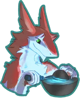 🎱 emoji Maple Sergal Telegram sticker 8 of 10