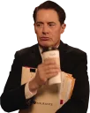 😗 emoji Twin Peaks: The Return Telegram sticker 12 of 26