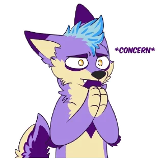 😐 emoji Riley Coyote Telegram sticker 21 of 102