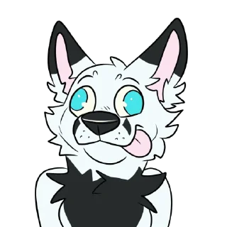Sticker from Riley Marbled Fox