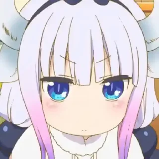 😀 emoji Kanna Kamui | Telegram sticker 17 of 30