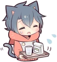 🤒 emoji Ash Kitten (2) Telegram sticker 12 of 77
