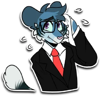 😅 emoji Taiga Tiger Telegram sticker 13 of 68