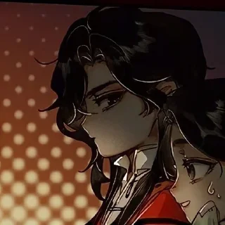 🖤 emoji Hua Cheng • Telegram sticker 6 of 45