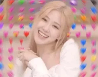 🥰 emoji Rosé Telegram sticker 23 of 49