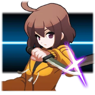 👊 emoji BlazBlue Cross Tag Battle Stickers Telegram sticker 21 of 55