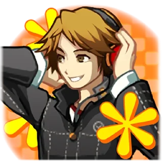 🙂 emoji BlazBlue Cross Tag Battle Stickers Telegram sticker 8 of 55