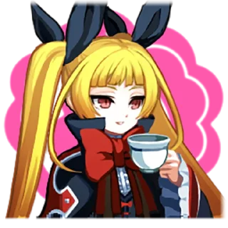 😶 emoji BlazBlue Cross Tag Battle Stickers Telegram sticker 6 of 55